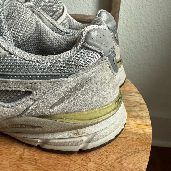 New Balance W990GL4 Grey/Castlerock Leather/Mesh Women's Sz: 8 - Picture 8 of 14